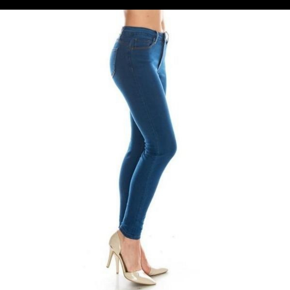 Ankle Length Skinny Jeans - Picture 2 of 4